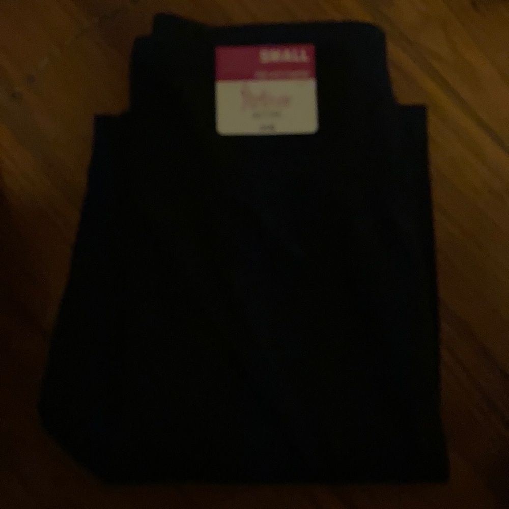 Flirtitude dark blue high waisted leggings: small